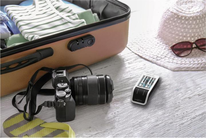 Image du produit Ansmann Mini chargeur Comfort (1 pcs, AAA, AA, 800 mAh, Piles rechargeables + chargeur)