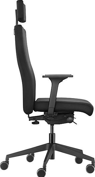 Produktbild Trendoffice DAUPHIN Bürostuhl to-strike comfort mit Nackenstütze 9246 Stoff schwarz Gestell (9246)
