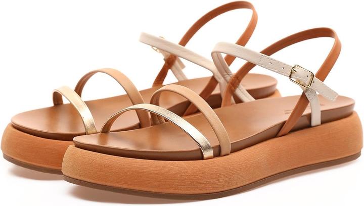 Produktbild Inuovo Ein angesagter Eyecatcher ist diese bequeme und modische Plateausandalette von. Das Modell au (40)