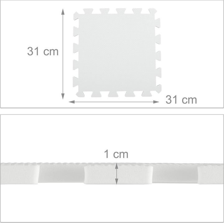 Actual product image Relaxdays Fitness mat (1 cm)