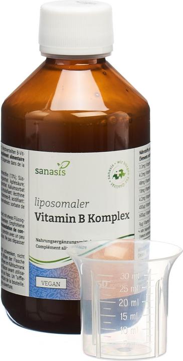 Immagine prodotto Sanasis Complesso vitaminico B liposomiale Fl 250 ml (1 Pezzo/i, Liquido)