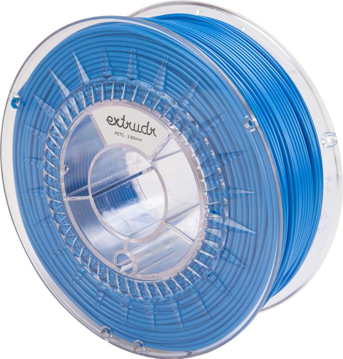 Image du produit Extrudr PETG bleu clair 2,85 mm 1.100 g (PETG, 2.85 mm, 1.10 g, Bleu)