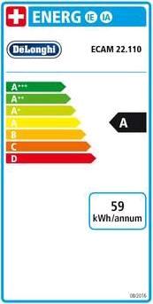 Energie-Label De'Longhi Magnifica