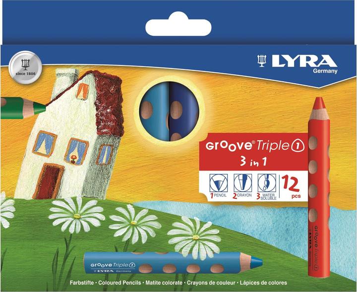 Produktbild Lyra Groove Triple 1 (Mehrfarbig, 12 x)