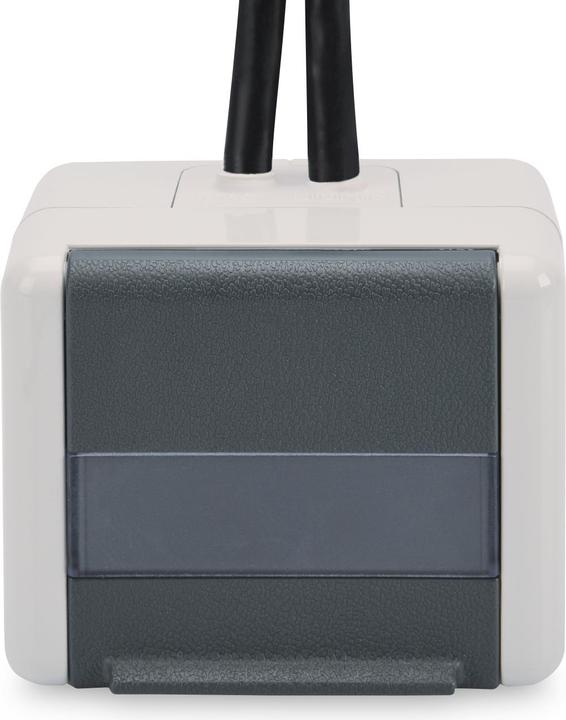 Actual product image Digitus Data connection box for Keystone modules IP44 surface-mounted with hinged cover optional insert for (Cable Accessories)