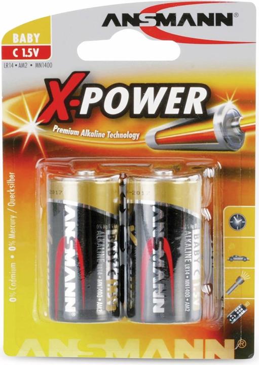 Actual product image Ansmann X-Power (2 pcs., C, 7500 mAh)