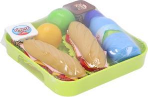 Image du produit Ecoiffier 100% Chef Sandwich Set met Dienblad