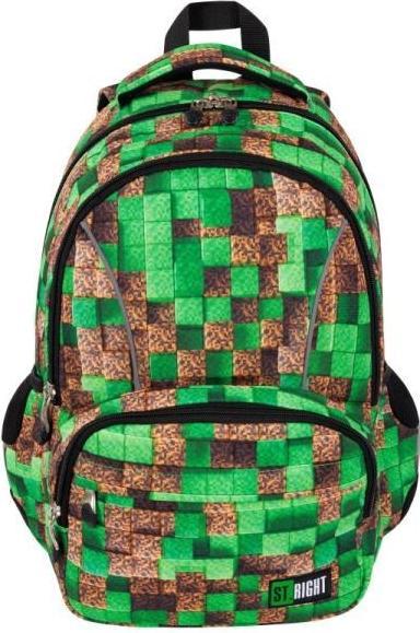 Majewski 2-fach Rucksack ST. RECHTS BP-76 Pixel Würfel
