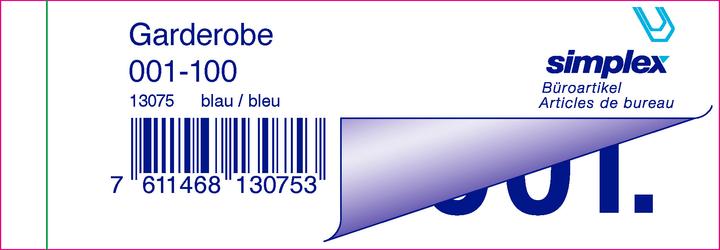 Immagine prodotto Simplex Blocco guardaroba n. 1-100 (100 x)