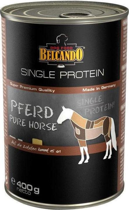 Produktbild Belcando Single Protein Nassfutter Pferd (Adult, Senior, Junior, 1 Stk., 400 g)