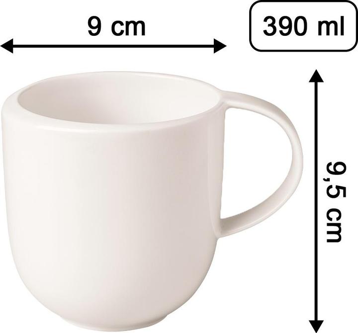 Produktbild Villeroy & Boch Becher mit Henkel NewMoon (390 ml, 1 x)