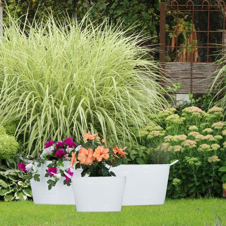Produktbild Relaxdays Metallwanne (49 cm)