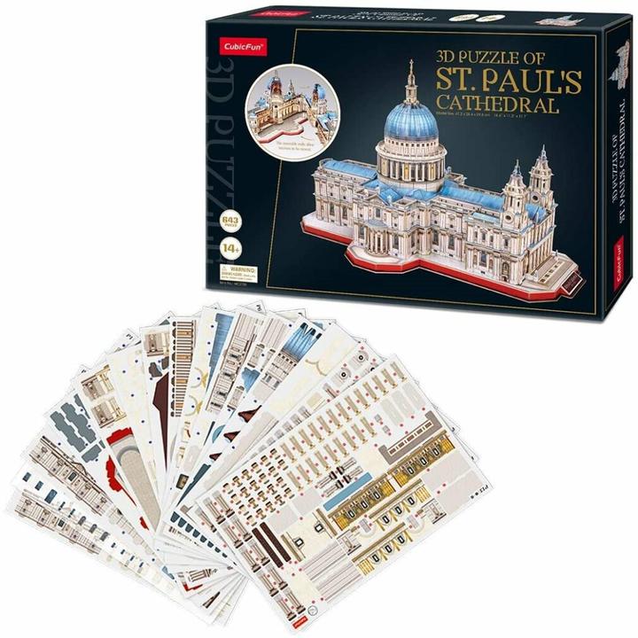 Immagine prodotto Cubicfun CUBIC FUN Puzzle 3D "Cattedrale di San Paolo (643 pezzi)