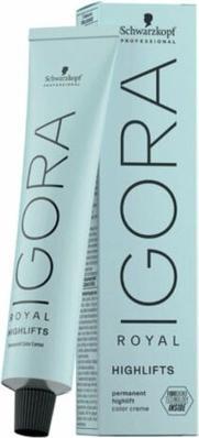 Actual product image Schwarzkopf Igora Royal Highlifts Permanent Hair Dye Color Cream 60ml NP (60ml NP)