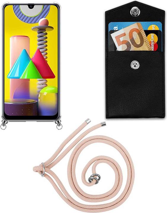 Produktbild Cadorabo TPU Handy Kette SILBER Cover
