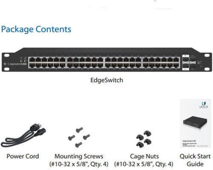 Produktbild Ubiquiti Edgeswitch ES-48-500W (48 Ports)
