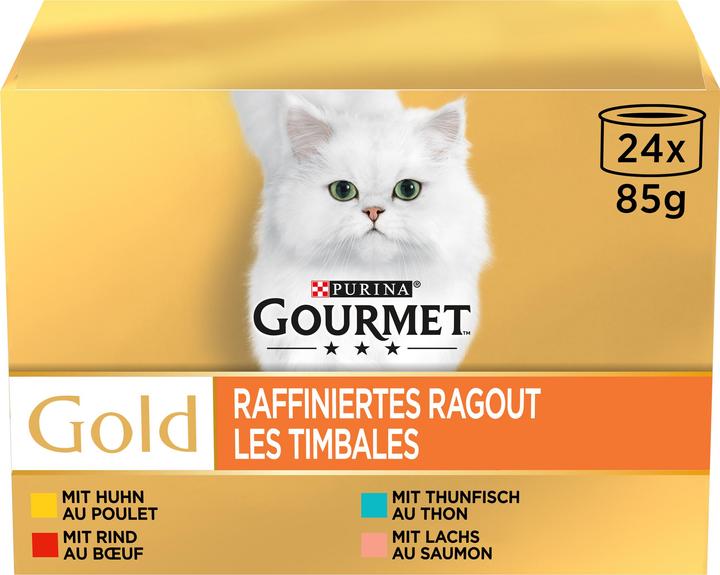 Produktbild Gourmet Raffiniertes Ragout (Adult, 24 Stk., 2040 g)