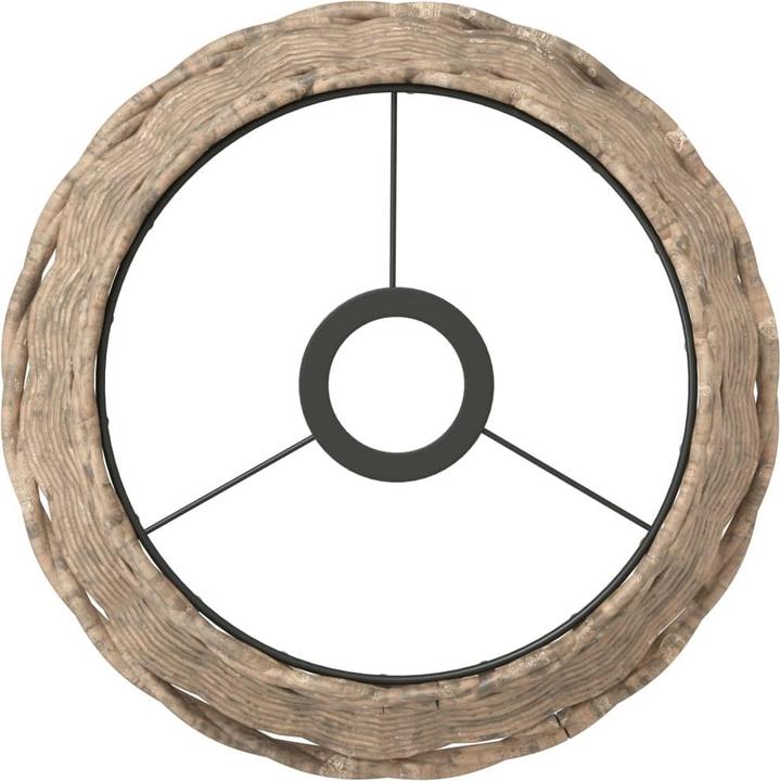 Immagine prodotto VidaXL Lampenschirm Braun Ø25x17 cm Korbweide, Farbe: Braun