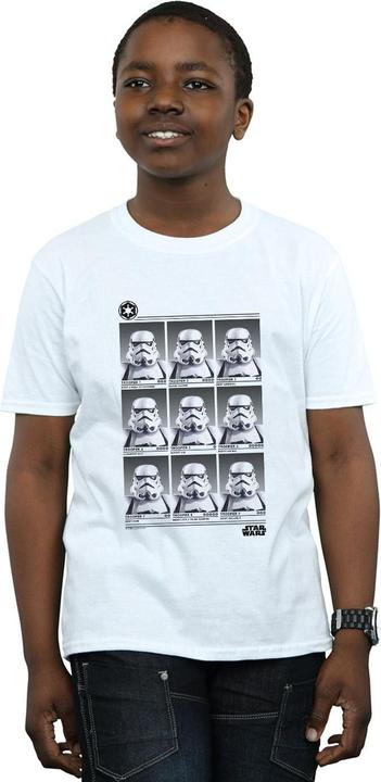 Immagine prodotto Star Wars Stormtrooper Yearbook Maglietta Ragazzi (140, 146)