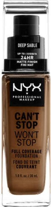 NYX Professional Make-Up Can't Stop Won't Stop (18 Deep Sable)