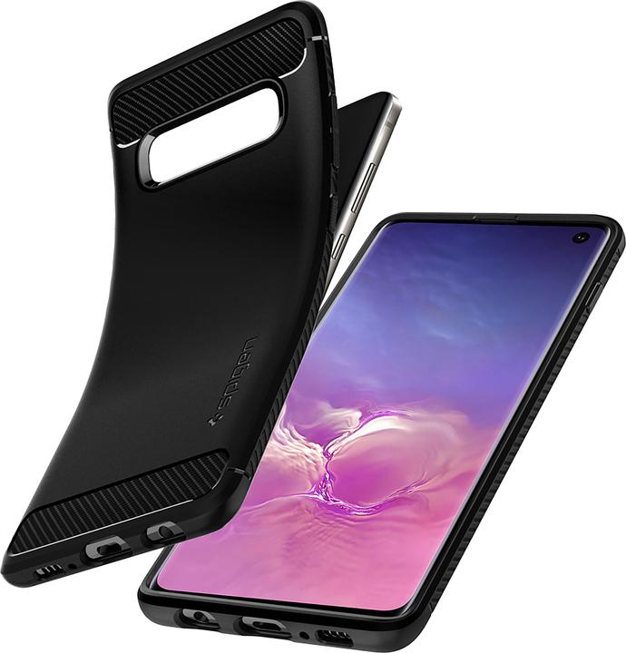 Actual product image Spigen rugged army (Samsung Galaxy S10)