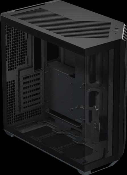 Produktbild APNX V1 PC-Gehäuse, Midi-Tower, ATX, Tempered Glass - schwarz (ATX, Mini-ITX, mATX)