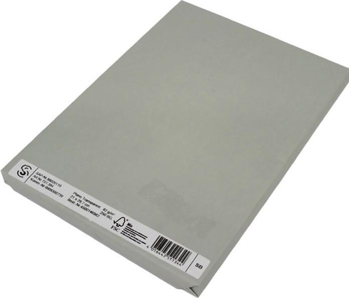 Actual product image Papyrus Sihl Plano Transparent A4 (82 g/m², 250 x, A4)