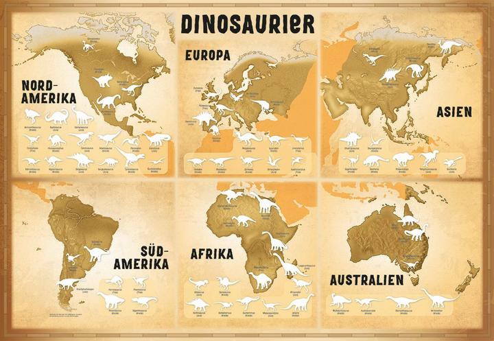 Produktbild Panini Glow-in-the-Dark Dinosaurier: Mein grosser Stickeratlas