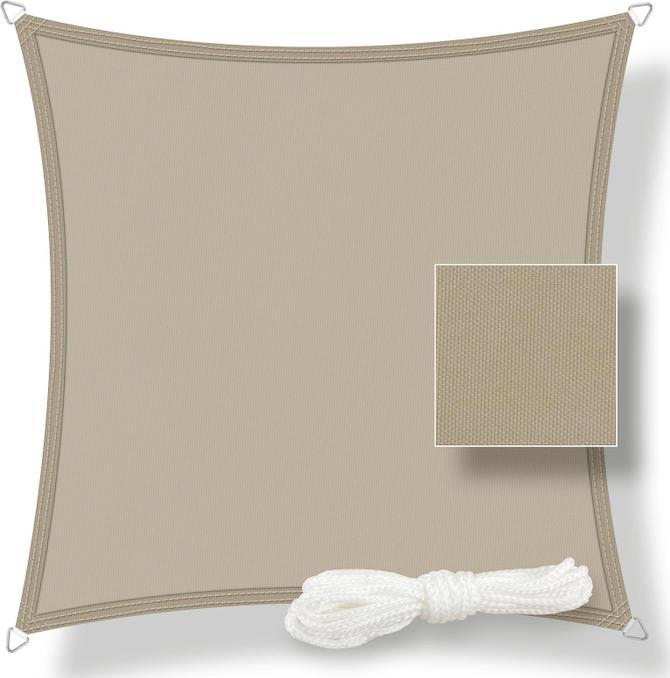 Produktbild Swisshandel24 Sonnensegel wasserdicht Quadrat (4 x 4 m)