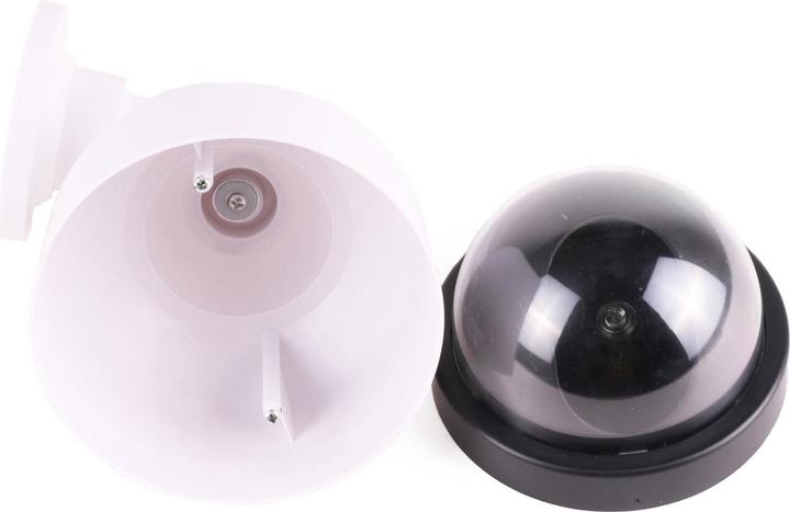 Image du produit Benson Caméra de surveillance factice avec LED de fonctionnement rouge, caméra factice, lot de 2