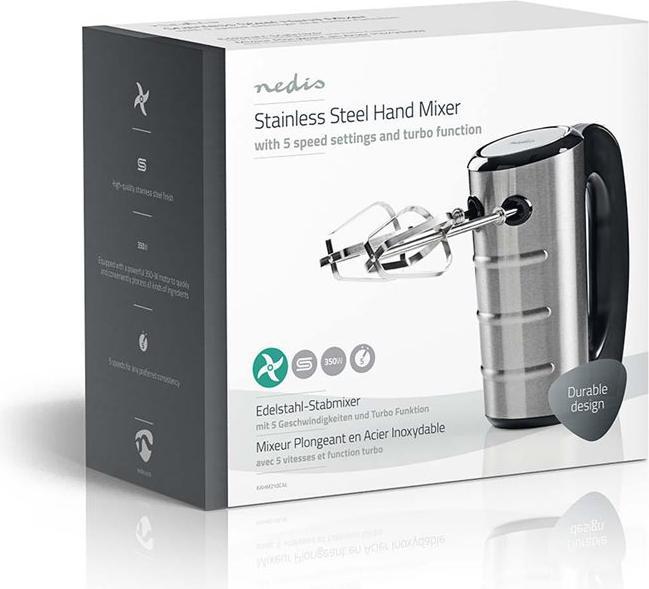 Actual product image Nedis Hand mixer | 350 W | 5 speed settings (350 W)