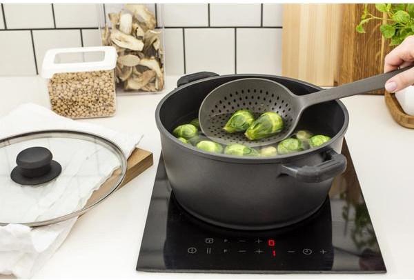 Actual product image Gastromax Chef's sieve spoon 36.5m, grey