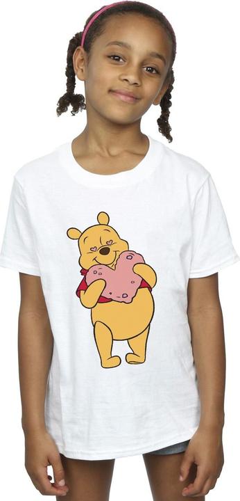 Actual product image Disney Girls Winnie The Pooh Heart Eyes Cotton T-Shirt (152, 158)