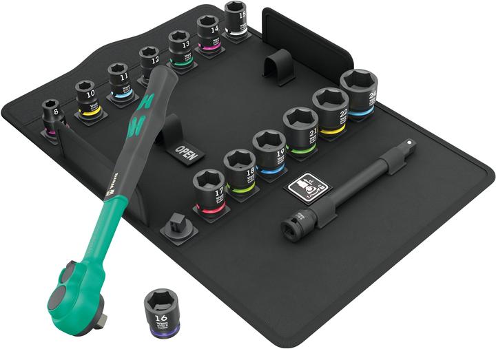 Wera 8100 SB 12 Zyklop Comfort Knarrensatz (12 mm)