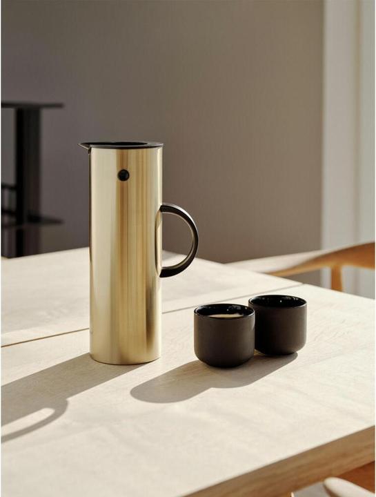 Image du produit Stelton EM 77 Verseuse isolante 1l brushed brass (900-8) (1 l)