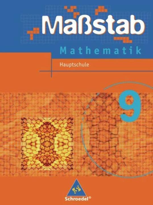 Produktbild Massstab 9. Mathematik. Arbeitsheft. Hauptschule. Niedersachsen, Schleswig-Holstein (Deutsch, Max Schröder, Bernd Wurl, Alexander Wynands, 2008)