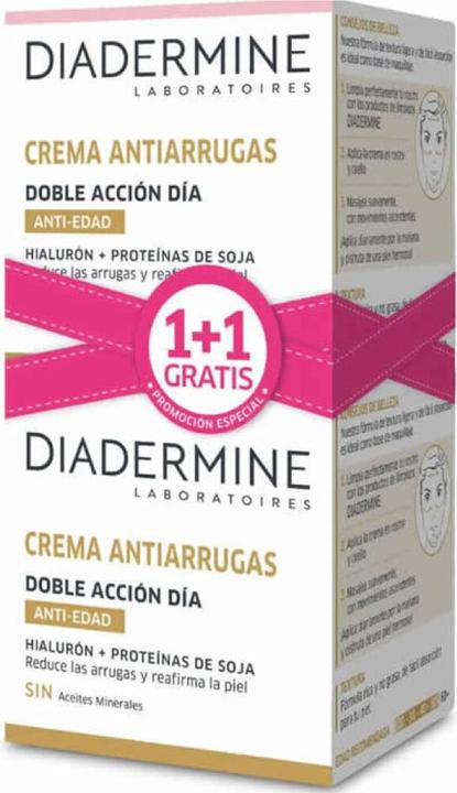 Produktbild Diadermine Double Action Anti Wrinkle Day Cream 50ml Set 2 Pieces (Gesichtspflege set)