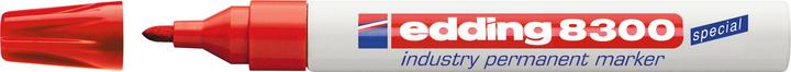 Actual product image Edding Permanent Marker 8300 (Red, 3 mm, 1 x)