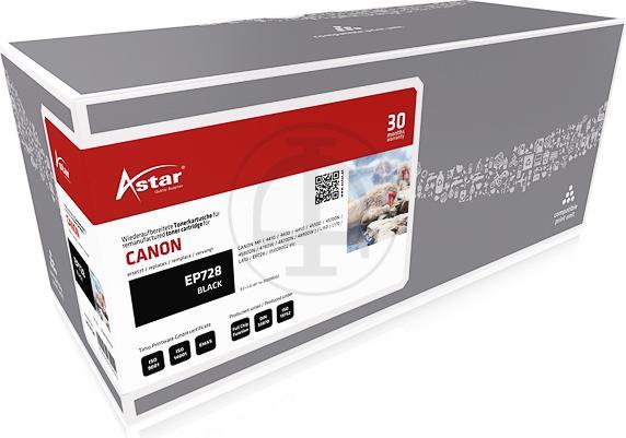 Immagine prodotto Astar Nero - compatibile - cartuccia toner - per Canon ImageCLASS MF4750 (FC)