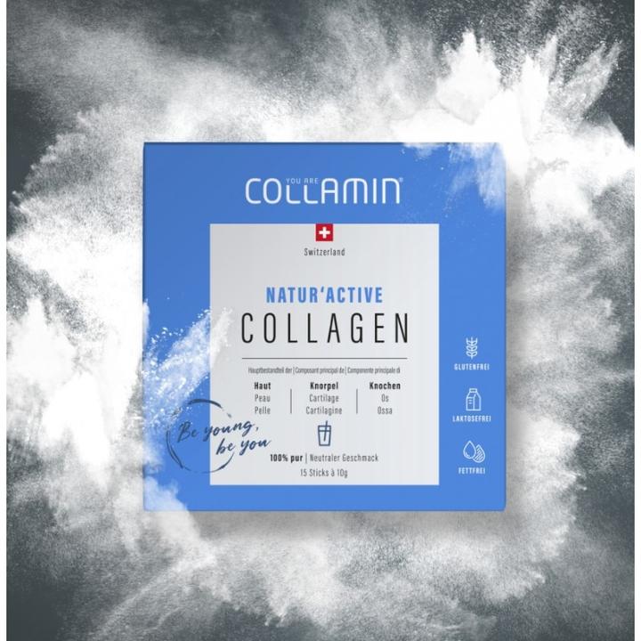 Produktbild Collamin Natur'Active Collagen Peptide (15 Stück, Pulver, 10 g)