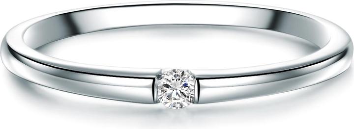 Trilani Damen Sterling Silber Diamant silber - 7154