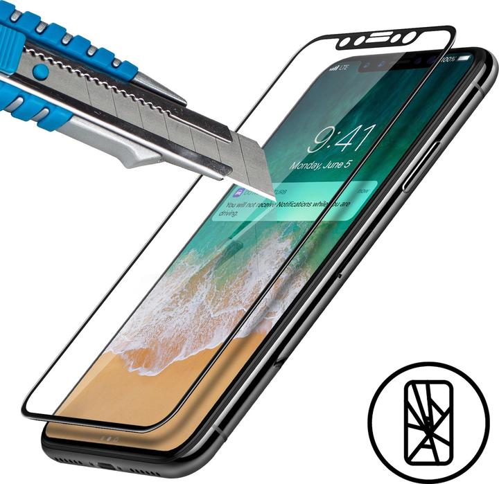 Immagine prodotto Avizar Pellicola di protezione dello schermo, vetro di protezione del display (1 Pezzo/i, Apple iPhone XS)