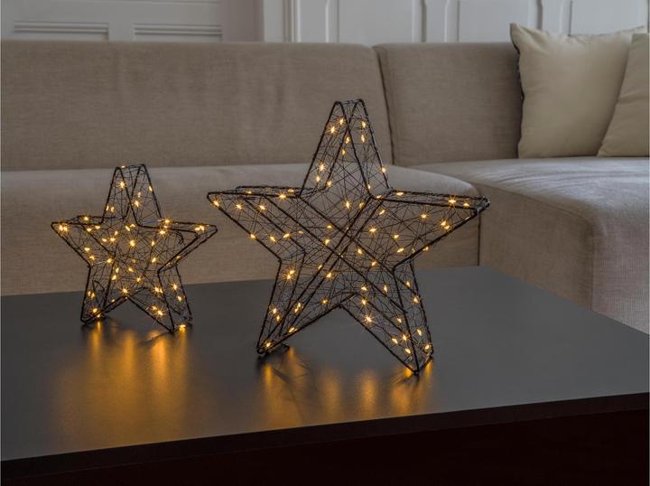 Produktbild STT Tischdeko 3D Star Nero M, 28 cm