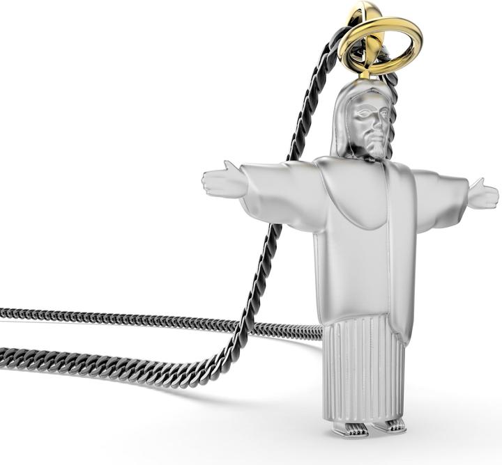 Produktbild MTM On-Shirt Long Necklace Jesus
