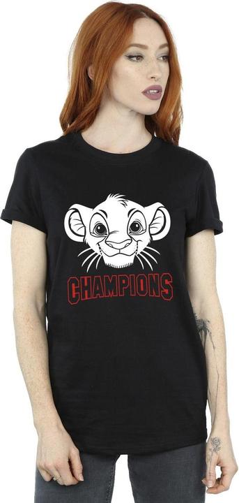 Produktbild Disney The Lion King Simba Face Champion TShirt (XXL)