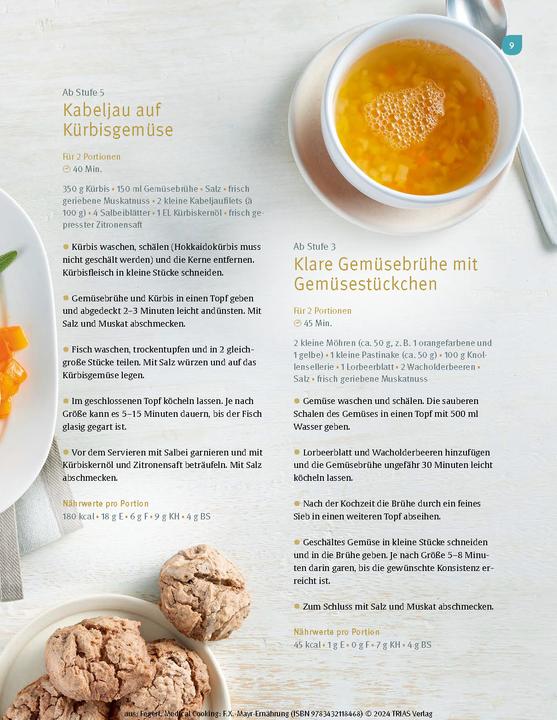Image du produit Medical Cooking: F.X. Mayr-Ernährung (Allemand, Sepp Fegerl, Philipp Buttinger, 2024)