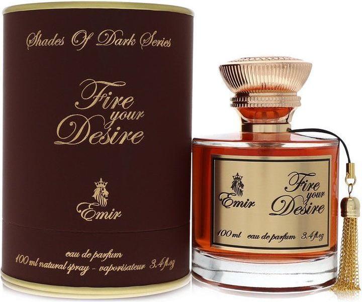 Immagine prodotto Emir Shades Of Dark Series Fire Your Desire Eau de Parfum Unisex 100ml (Eau de parfum, 100 ml)
