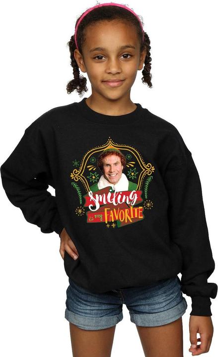 Produktbild Elf Buddy Smiling Sweatshirt Mädchen (140, 146)