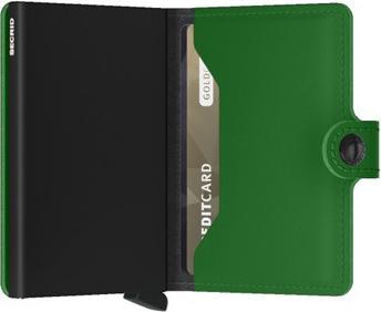 Actual product image Secrid Matte mini wallet -lompakko, kirkas vihreä