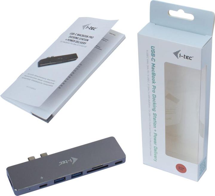 Actual product image i-tec USB-C Dock (Thunderbolt, 7 Ports)